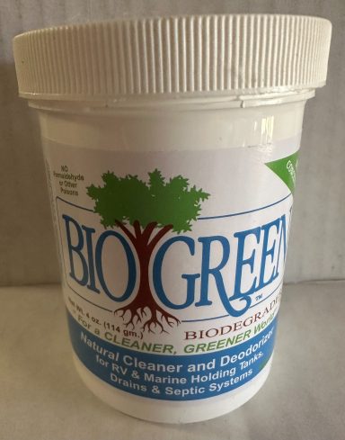 An eco-friendly solution for RVs and marine enthusiasts: A natural deodorizer cleaner specially formulated for maintaining freshness in hold